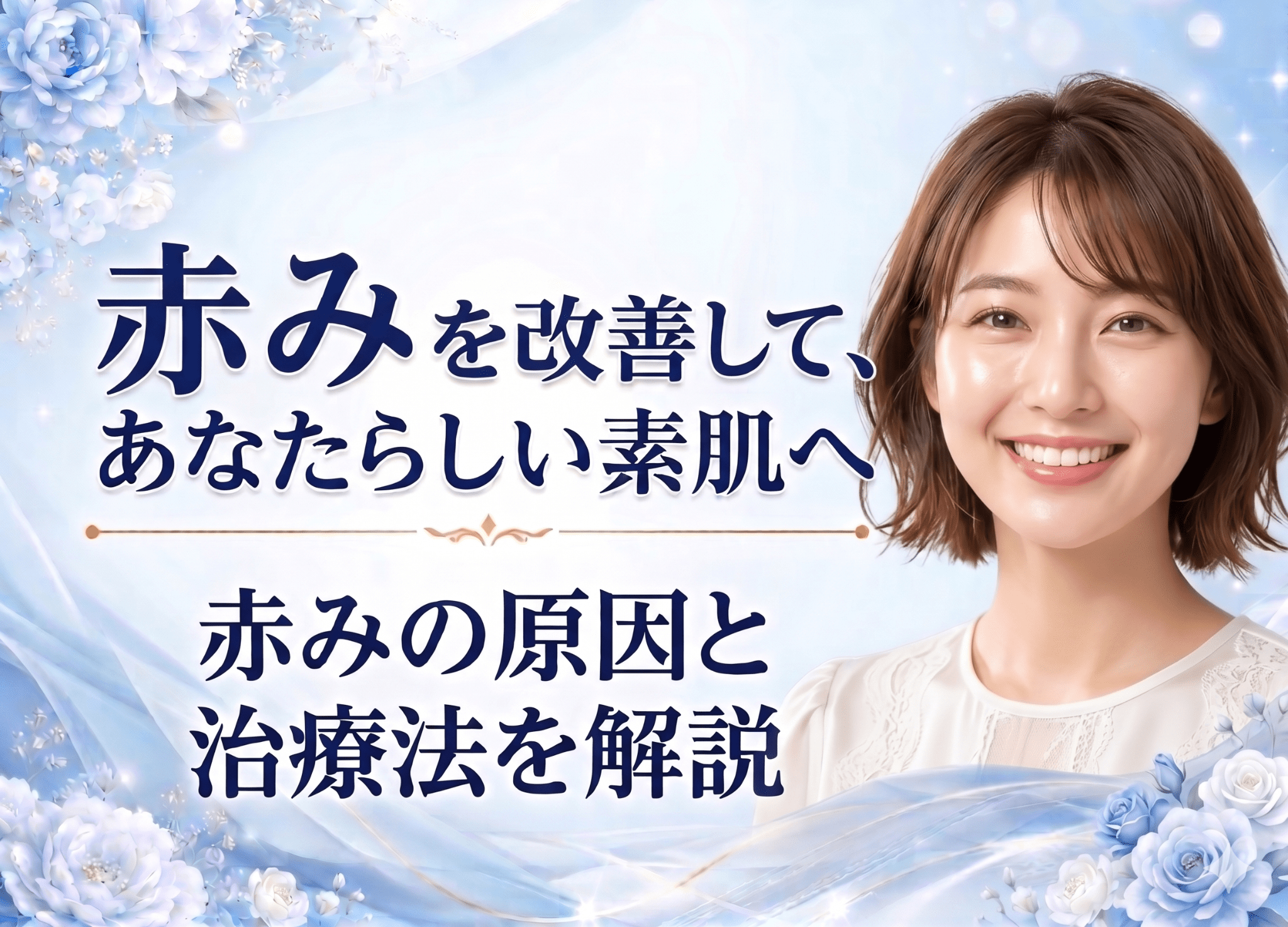 消えない肌の赤みを根本改善！ニキビ跡・小鼻・頬の赤ら顔の原因とおすすめ肌治療